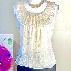 Talbots Silk Sleeveless Blouse - 8